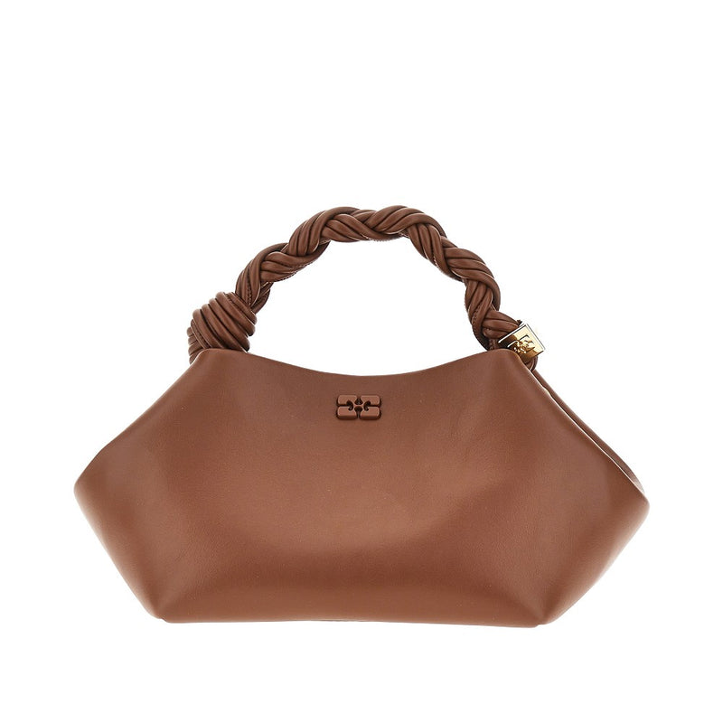 Ganni Ganni Recycled Leather Small 'Bou' Bag - World Class Fashion