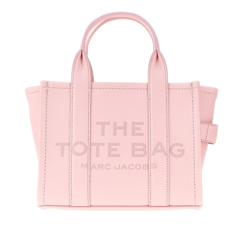 Marc Jacobs Marc Jacobs Mini The Leather Tote Bag Pink - World Class Fashion