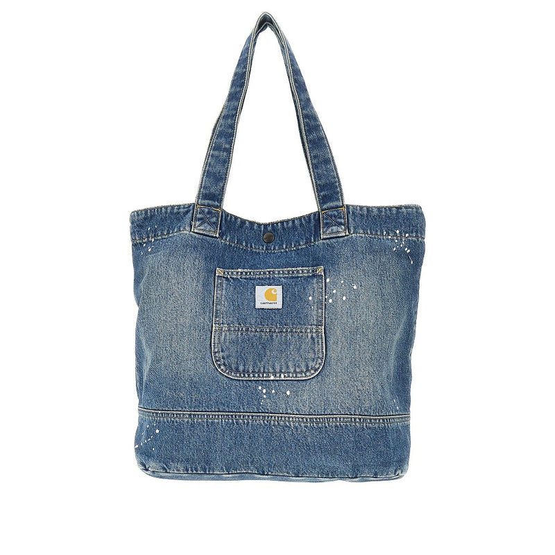 Carhartt WIP Carhartt WIP Destroy Denim Tote Bag Blue - World Class Fashion
