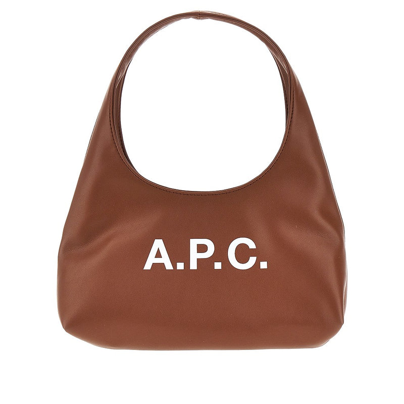 A.P.C. A.P.C. Ninon Baby Tote Bag Brown - World Class Fashion