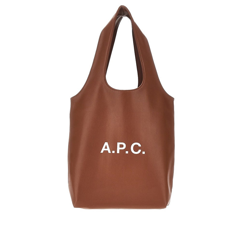 A.P.C. A.P.C. Ninon Small Tote Bag Brown - World Class Fashion