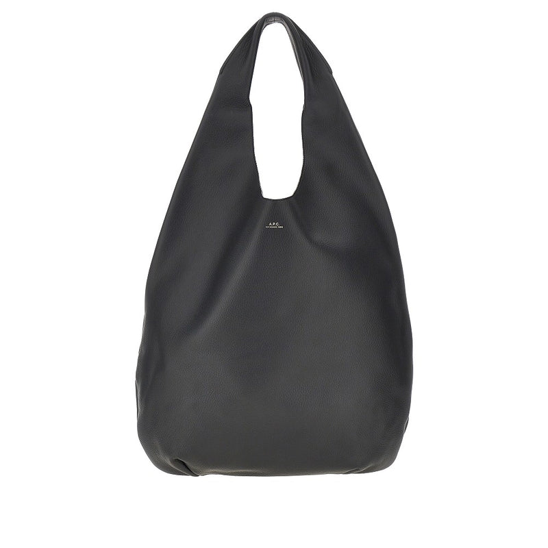 A.P.C. A.P.C. Le Neige Grained Leather Bag Black - World Class Fashion