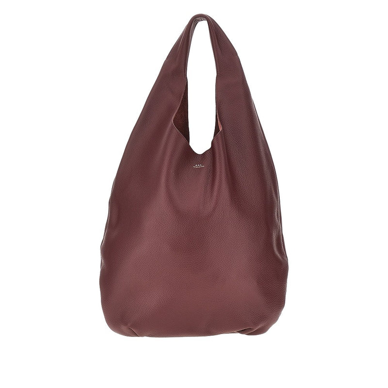 A.P.C. A.P.C. Le Neige Grained Leather Bag Red - World Class Fashion
