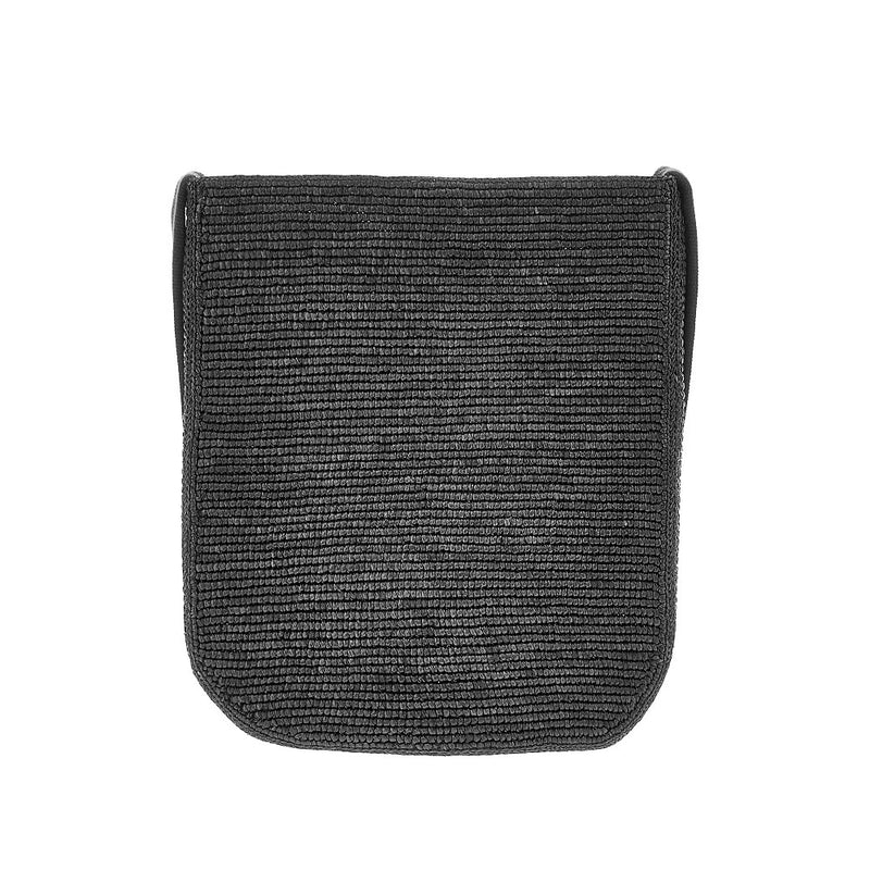 The Row The Row Lori Woven Raffia Bag Black - World Class Fashion