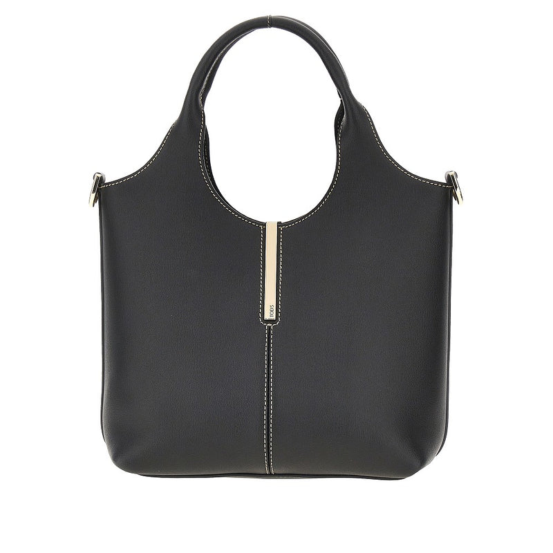 Tods Tods Leather Mini Tote Bag Black Women - World Class Fashion