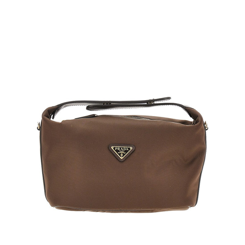 Prada Prada Re-Nylon Mini 'Prada Chérie' Bag Brown - World Class Fashion
