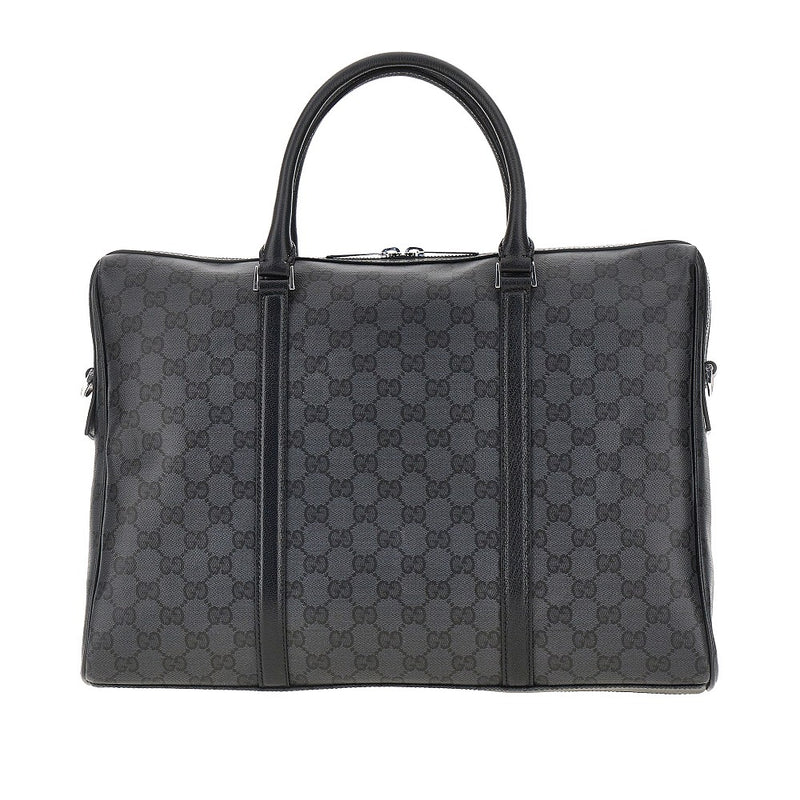 Gucci Gucci GG Supreme Work Bag Black - World Class Fashion