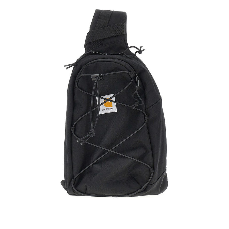 Carhartt WIP Carhartt WIP Kyle Technical Canvas Sling Bag Black - World Class Fashion