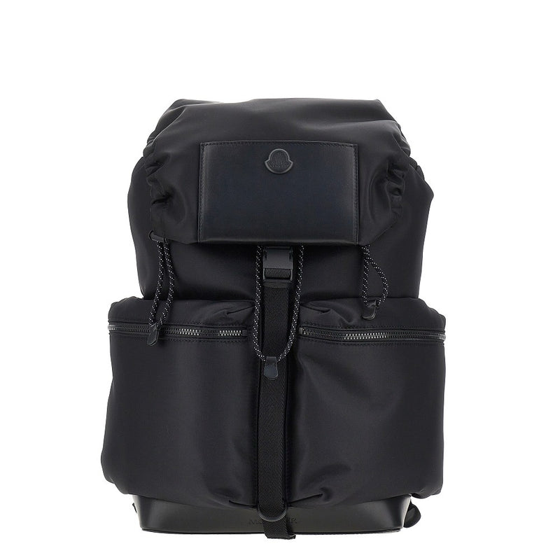 Moncler Moncler Kenton Nylon Drill Backpack Black - World Class Fashion