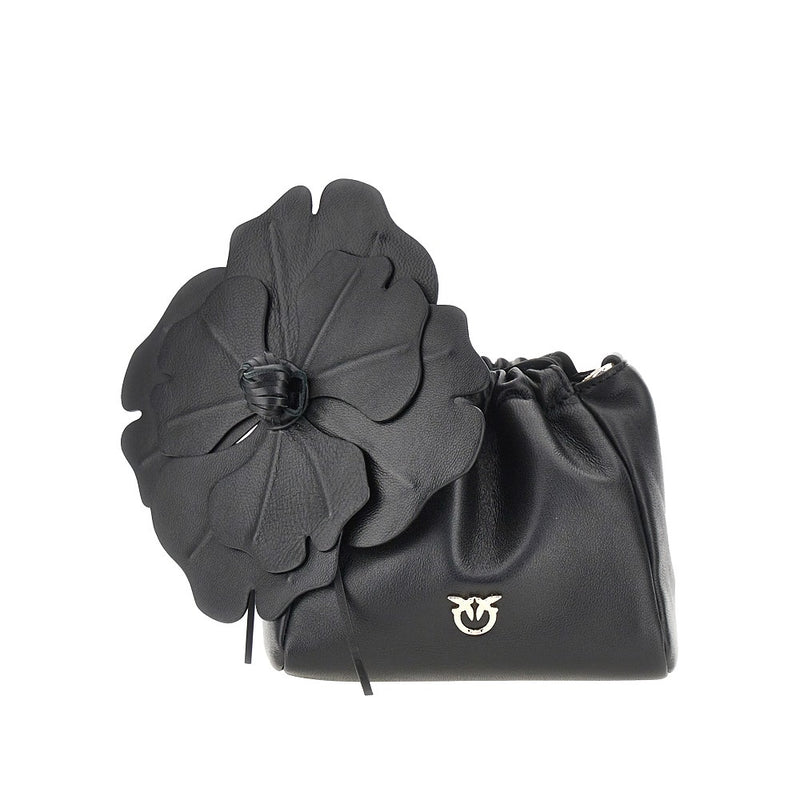 Pinko Pinko Nappa Leather Bucket Bag Black Women - World Class Fashion