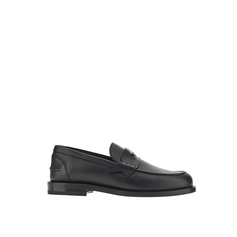 Christian Louboutin Christian Louboutin 'The Plato' Leather Loafers Black - World Class Fashion