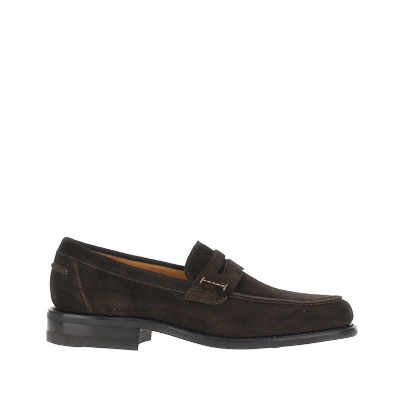 Loake Loake '356' Suede Leather Penny Loafers - World Class Fashion