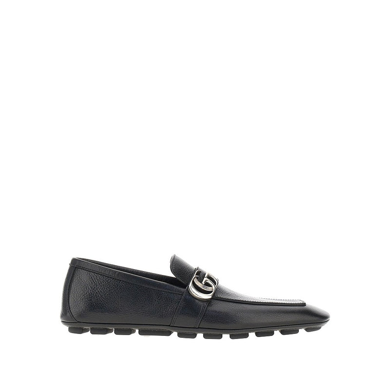 Gucci Gucci Leather Loafers Black Men - World Class Fashion