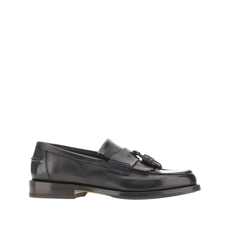Doucal's Doucal's Leather Tassel Loafers Brown Men - World Class Fashion