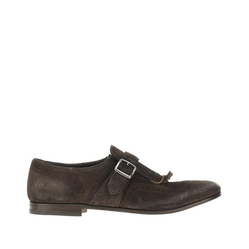 Church Church Shanghai Monk Strap Shoes Brown - World Class Fashion
