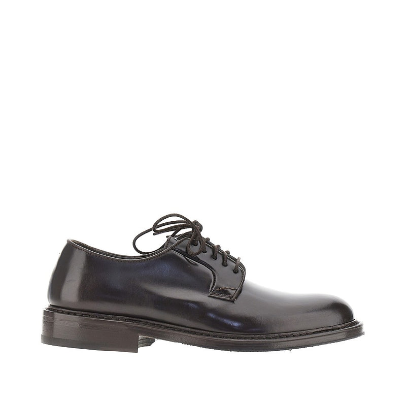 Juan Lacarcel By Calce Juan Lacarcel By Calce Brushed Leather Lace-up Shoes Brown - World Class Fashion