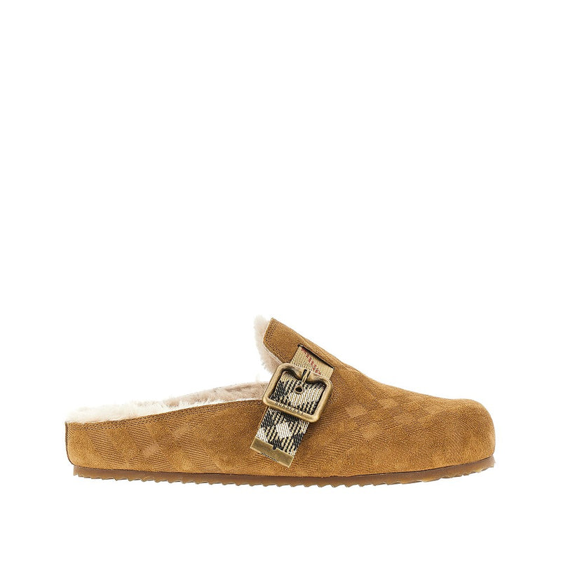 Burberry Burberry Urchin Clogs Brown Women - World Class Fashion