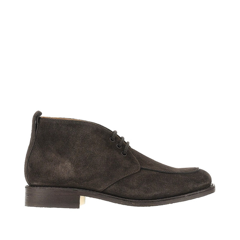 Church Church Suede Leather Desert Boots Brown Men - World Class Fashion