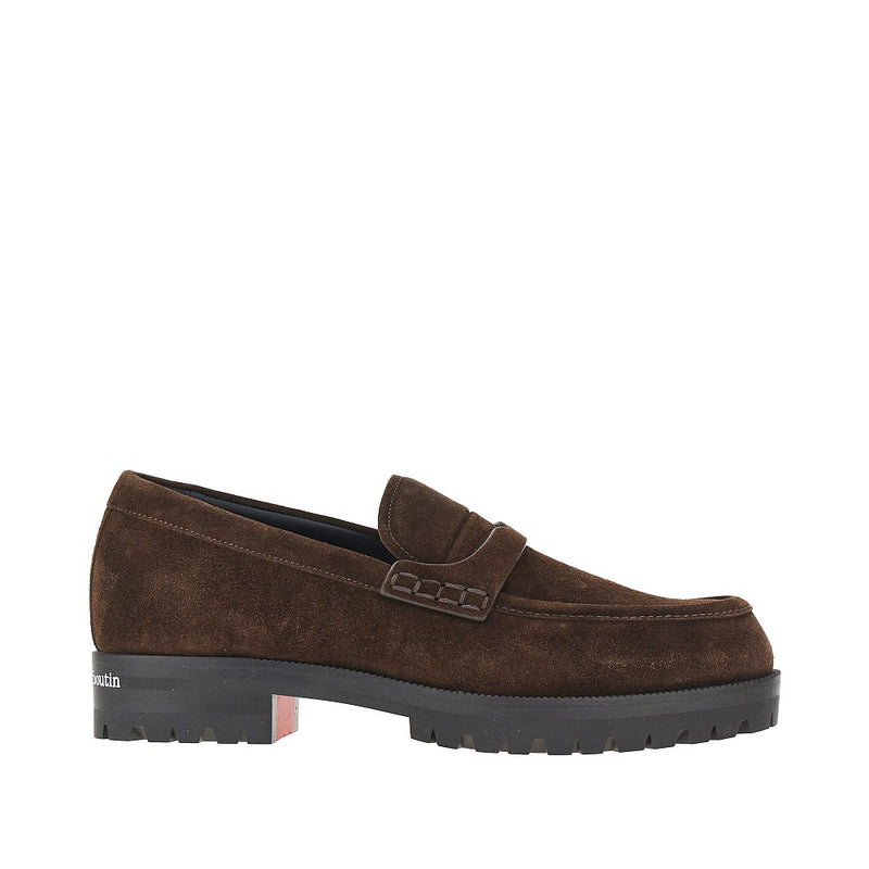 Christian Louboutin Christian Louboutin 'Cavavin' Suede Leather Loafers - World Class Fashion