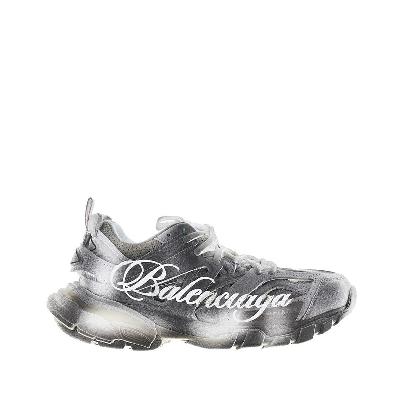 Balenciaga Balenciaga Stencil Logo Track Sneakers Black Women - World Class Fashion