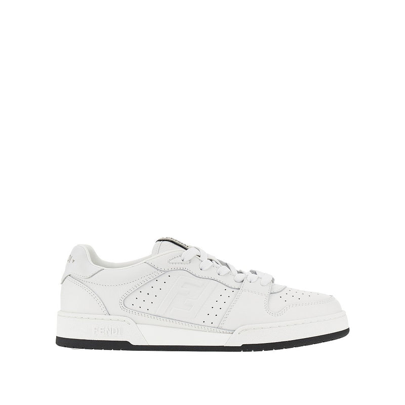 Fendi Fendi 'Fendi Match' Leather Sneakers White Men - World Class Fashion