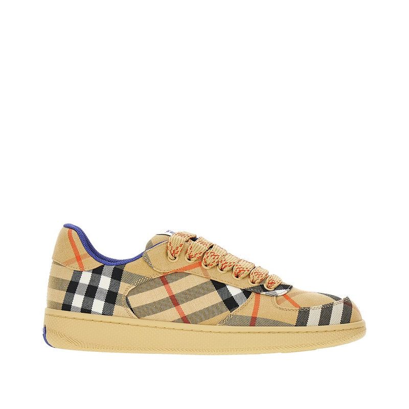 Burberry Burberry Check Terrace Sneakers Beige Men - World Class Fashion