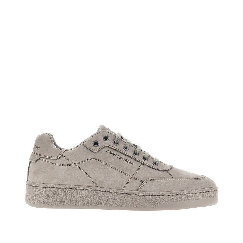 Saint Laurent Saint Laurent SL/61 Suede Leather Sneakers Grey - World Class Fashion