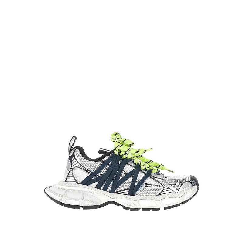 Balenciaga Balenciaga 3xl Interlace Sneakers Silver Men - World Class Fashion