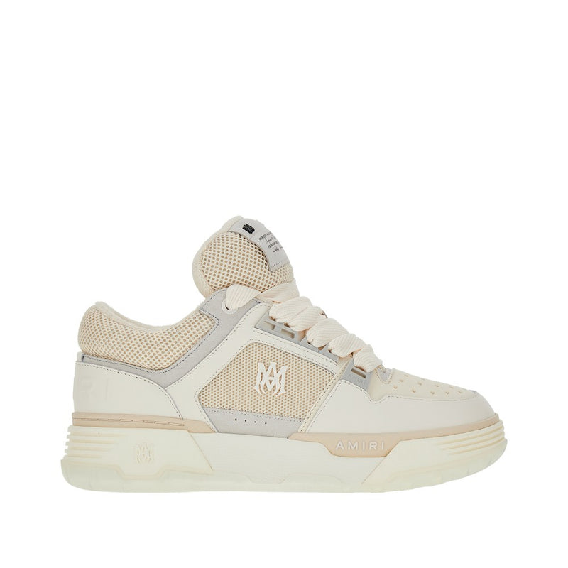 Amiri Amiri Leather And Mesh MA-1 Sneakers White - World Class Fashion