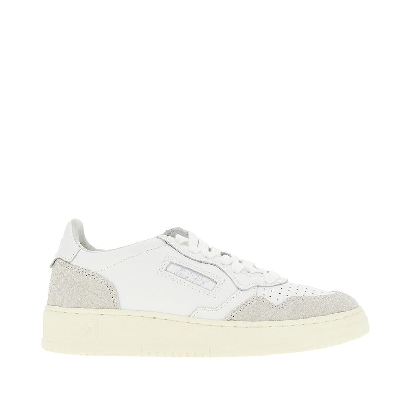 Autry Autry Medalist Low Sneakers White Grey Women - World Class Fashion