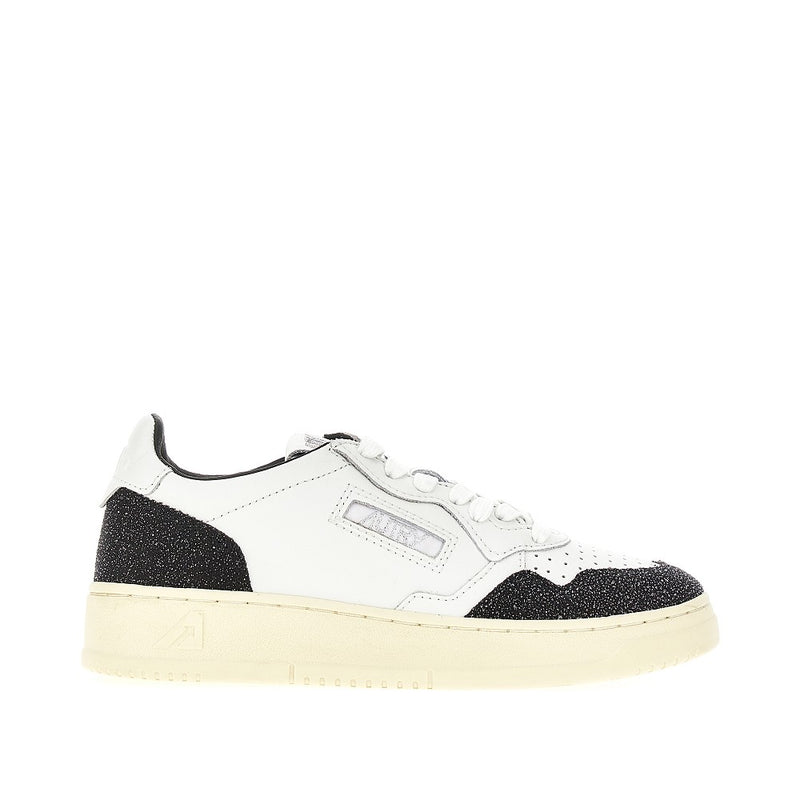 Autry Autry Stardust Medalist Low Leather Sneakers White - World Class Fashion