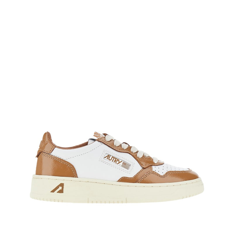 Autry Autry Medalist Low Sneakers Brown Women - World Class Fashion
