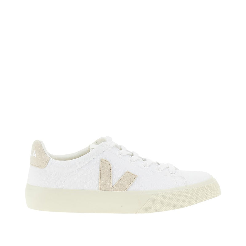 Veja Veja Campo Canvas Leather Sneakers White Women - World Class Fashion