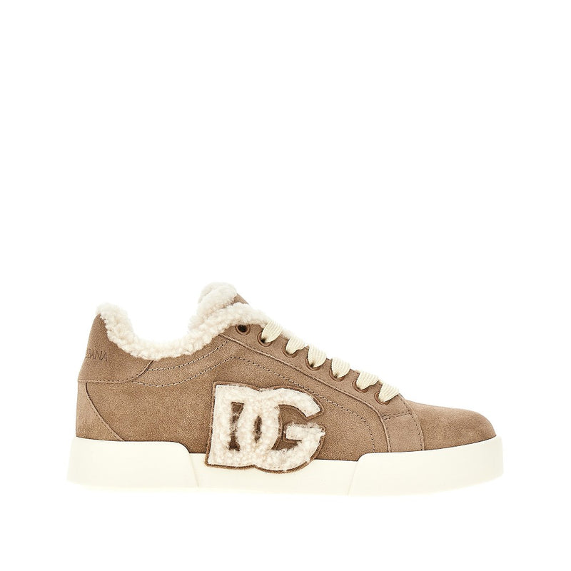 Dolce&gabbana Dolce&Gabbana Portofino Sneakers Brown Women - World Class Fashion