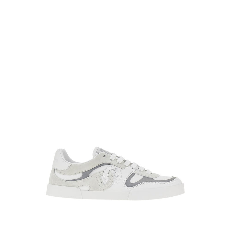 Dolce&gabbana Dolce&gabbana Portofino Leather Sneakers White - World Class Fashion