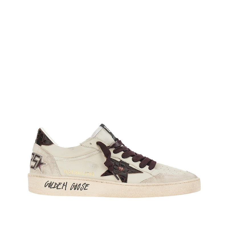 Golden Goose Golden Goose Ballstar Leather Sneakers Multicolor - World Class Fashion