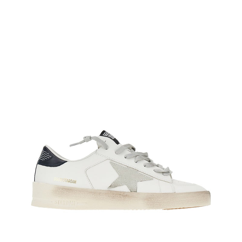 Golden Goose Golden Goose Leather Stardan Sneakers White Men - World Class Fashion