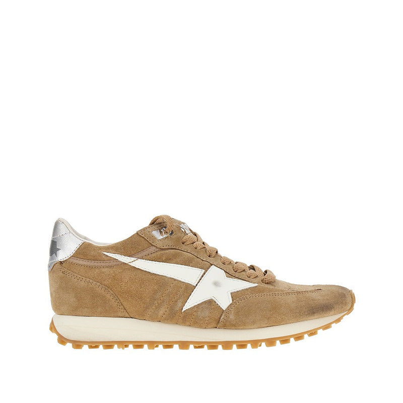 Golden Goose Golden Goose Running Marathon Beige Men Sneakers - World Class Fashion