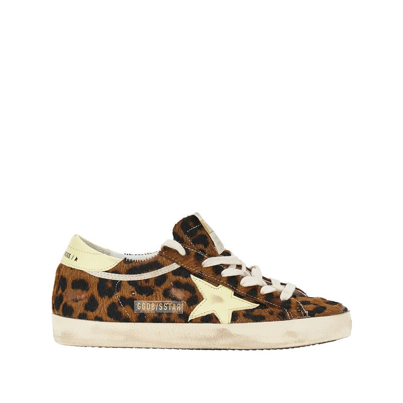 Golden Goose Golden Goose Super-Star Hair-calf Sneakers Brown Women - World Class Fashion