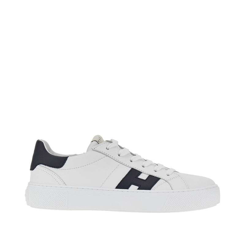 Hogan Hogan H705 Leather Sneakers White Men - World Class Fashion
