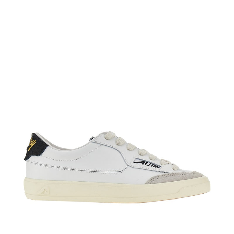 Autry Autry Windscape Low Leather Sneakers White Women - World Class Fashion