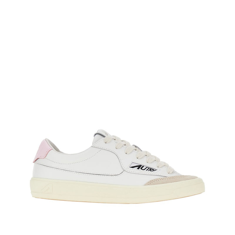 Autry Autry Windscape Low Leather Sneakers White Women - World Class Fashion