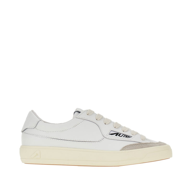 Autry Autry Windscape Low Leather Sneakers White Women - World Class Fashion