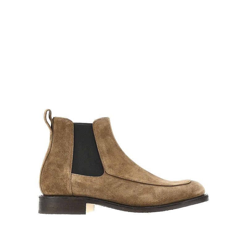 Church Church Selby Suede Leather Ankle Boots Brown - World Class Fashion