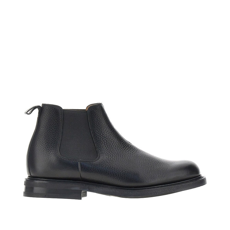 Church Church Grained Leather Saenfield Chelsea Boots - World Class Fashion