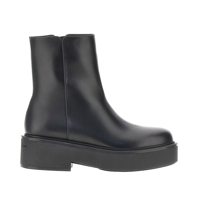 Gianvito Rossi Gianvito Rossi Hiro Leather Boots Black Women - World Class Fashion