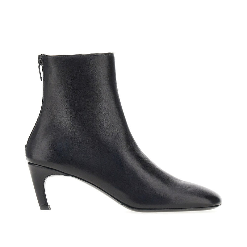 Toteme Toteme Nappa Leather Ankle Boots Black Women - World Class Fashion