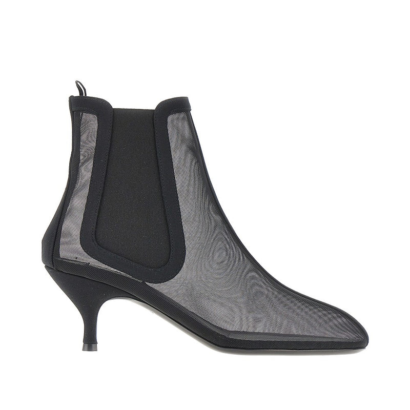 Alaia Alaia Mesh Chelsea Boots Black Women - World Class Fashion