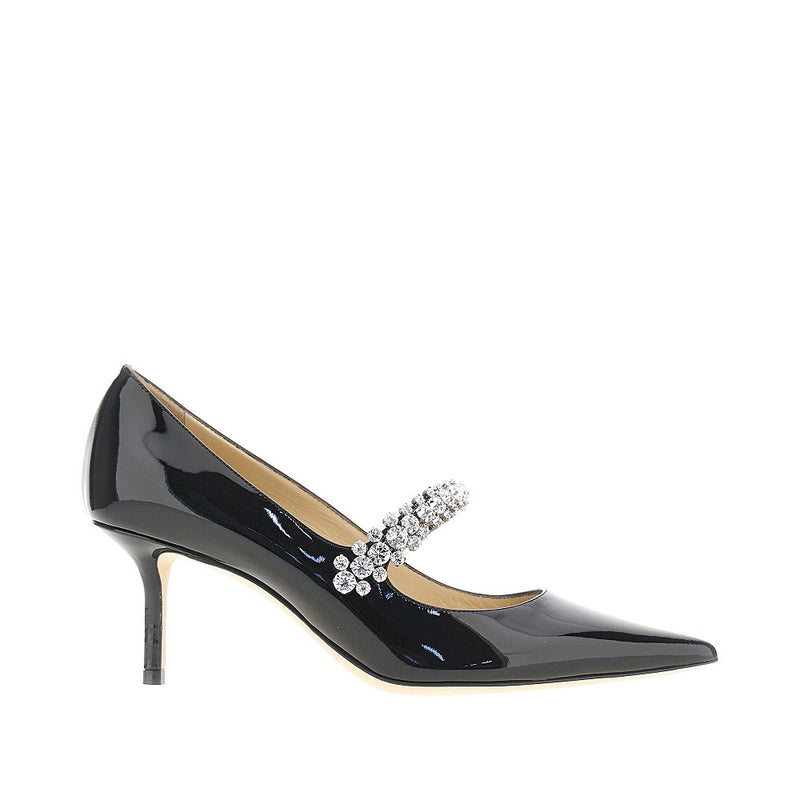 Jimmy Choo Jimmy Choo Bing Patent Leather Pumps Black - World Class Fashion