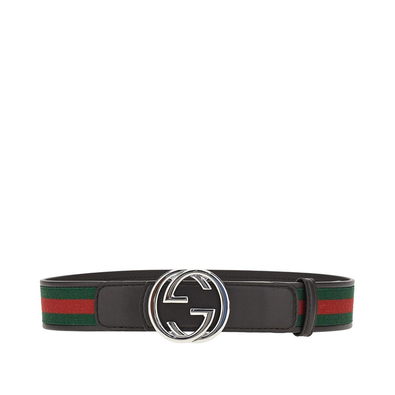 Gucci Gucci Reversible Belt with Interlocking GG Buckle Brown - World Class Fashion